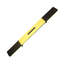 Snooker Lederkoffer 3/4 schwarz gelb